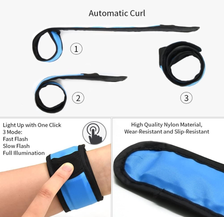LED Slap Bracelets - Image 3