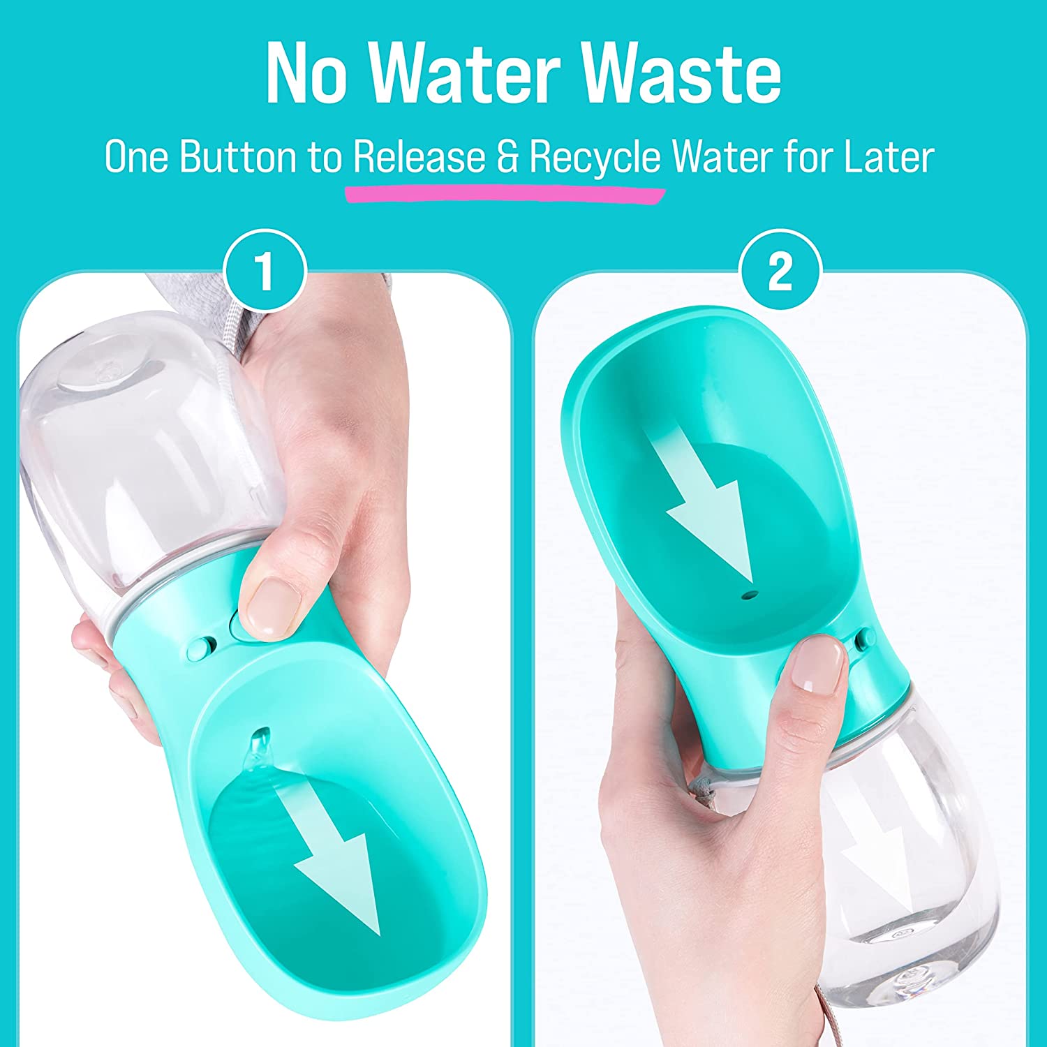 12oz Dog Water Bottle - Image 4