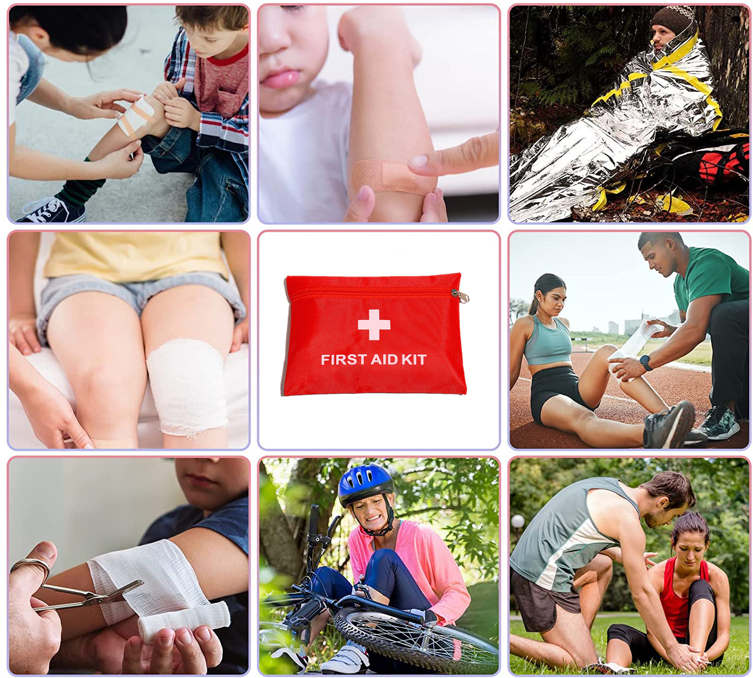 12pcs set First Aid Kit - Image 4