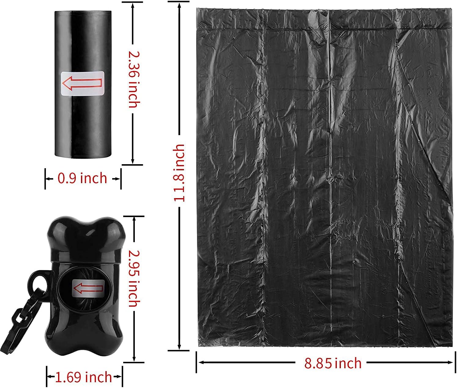 Bone Shaped Dog Bag Dispenser - Image 4