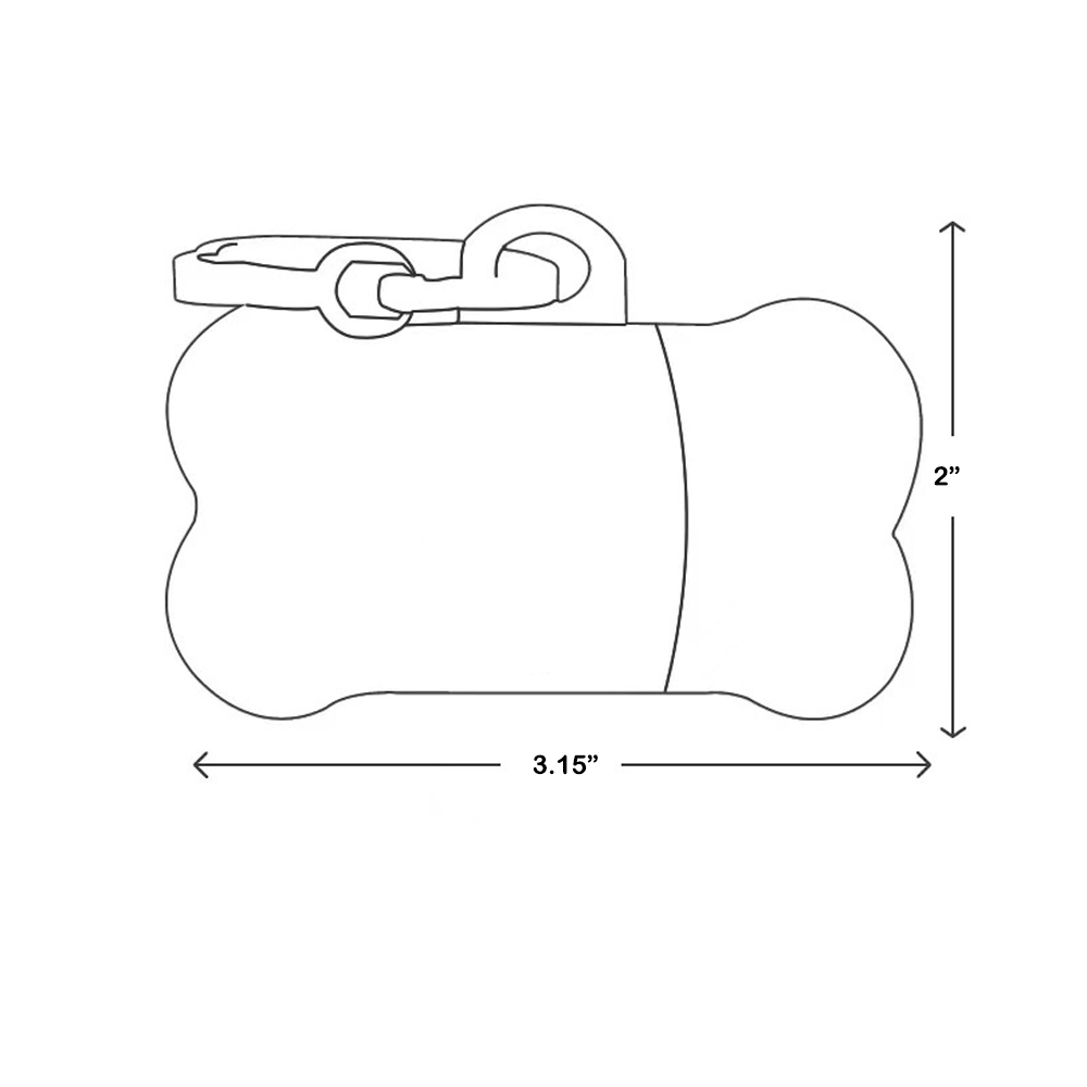 Bone Shaped Dog Bag Dispenser - Image 3