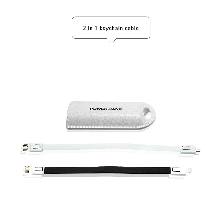 5200mAh Power Bank with Key Chain - Image 4
