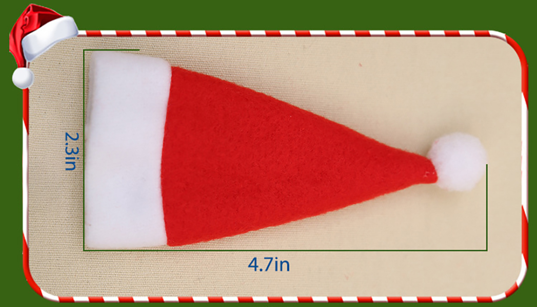 Christmas Hat Shape Bag for Knife and Fork - Image 7