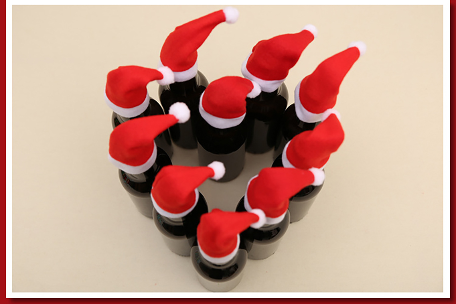 Christmas Hat Shape Bag for Knife and Fork - Image 3