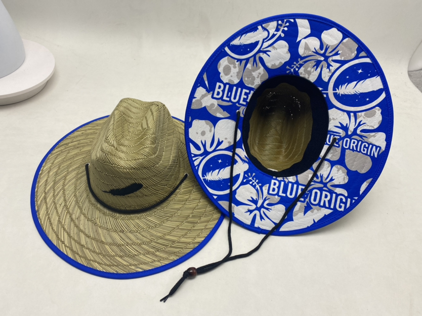 Custom Lifeguard Straw Hat - Image 2
