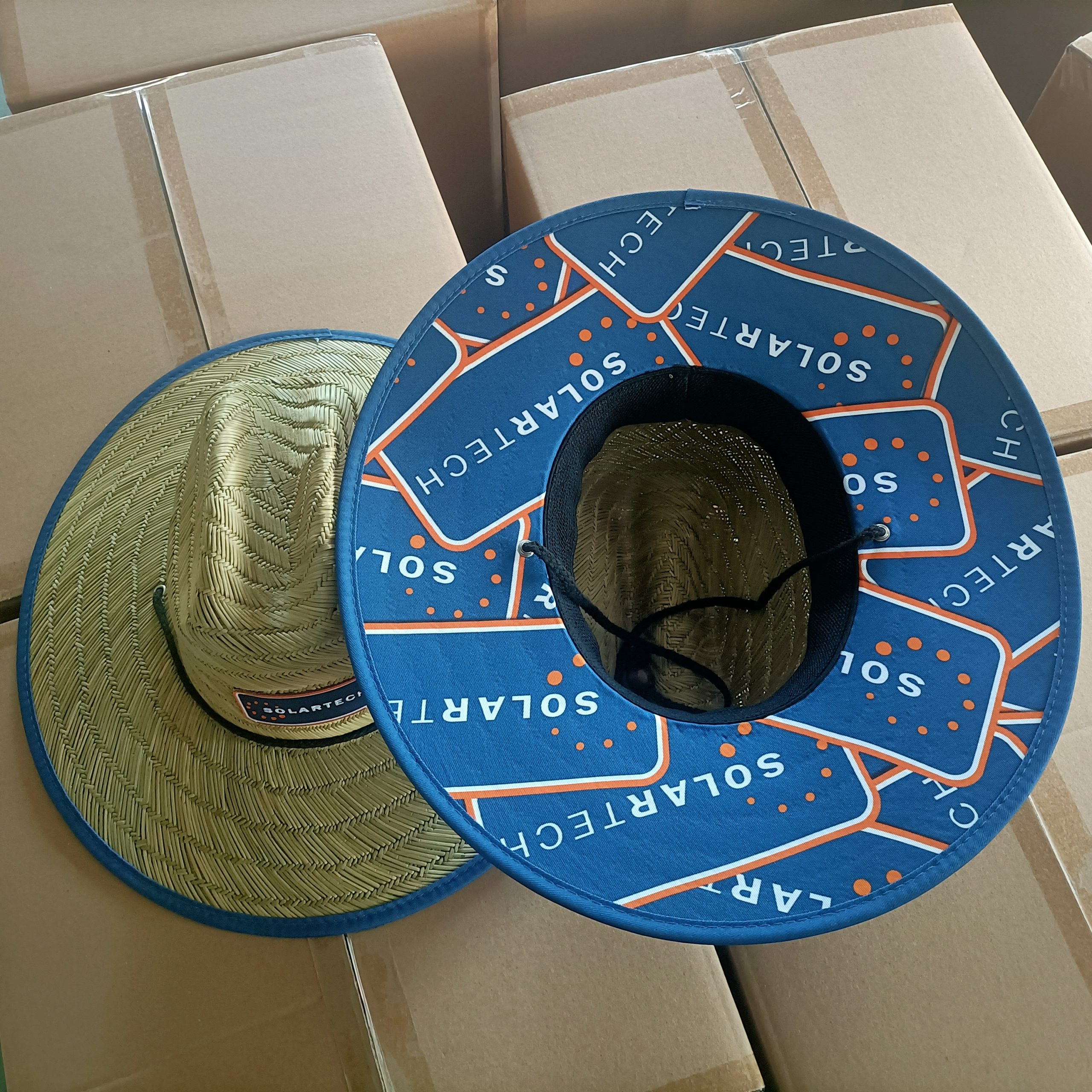 Custom Lifeguard Straw Hat - Image 3