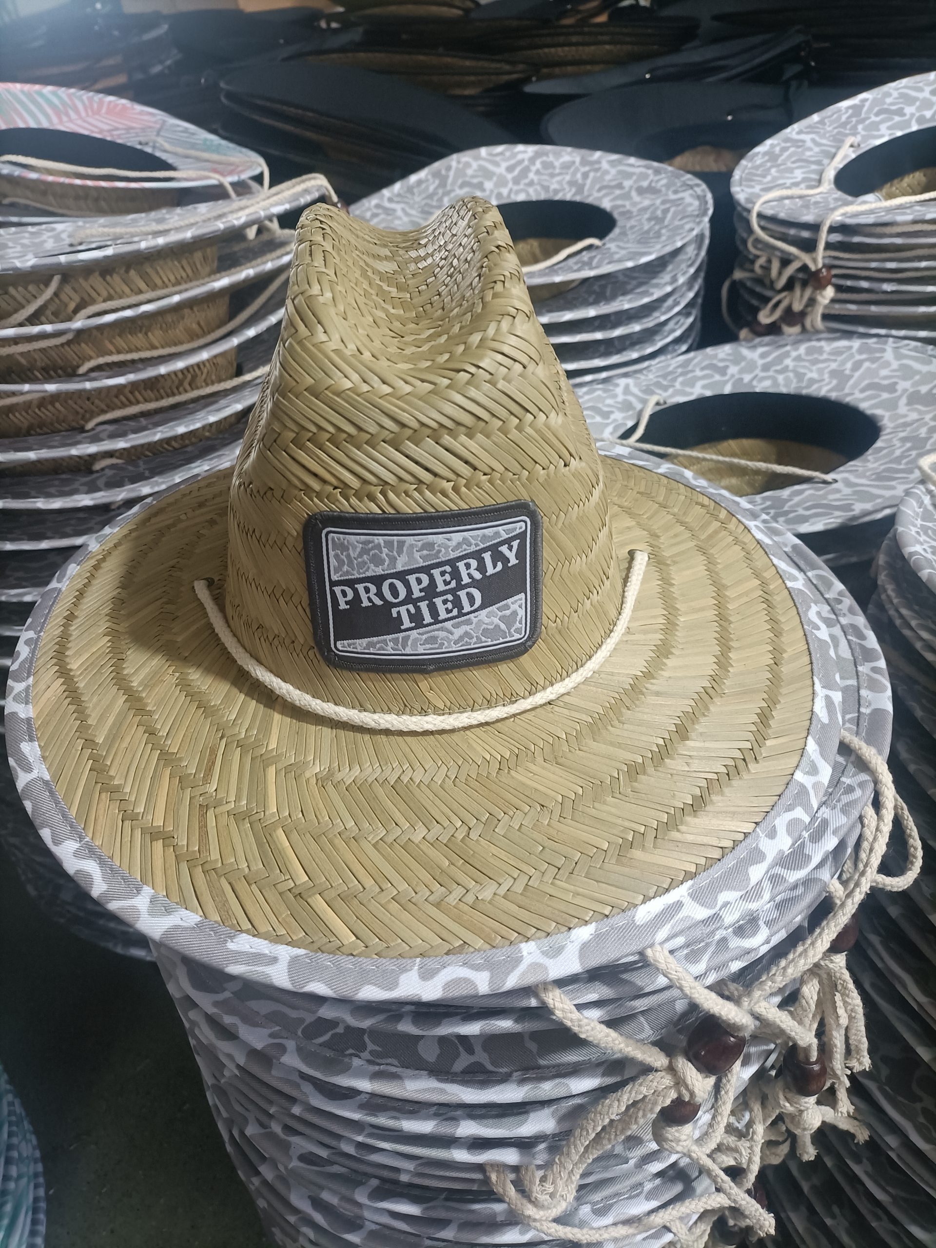 Custom Lifeguard Straw Hat - Image 5