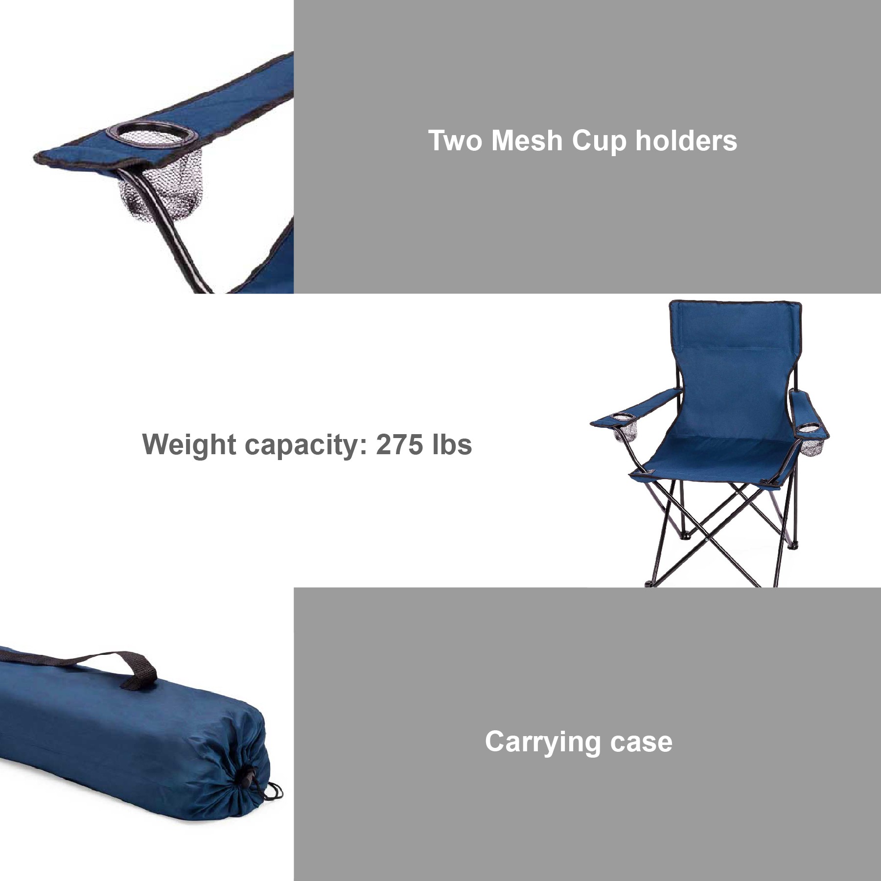 Portable Camping Beach Chair - Image 3