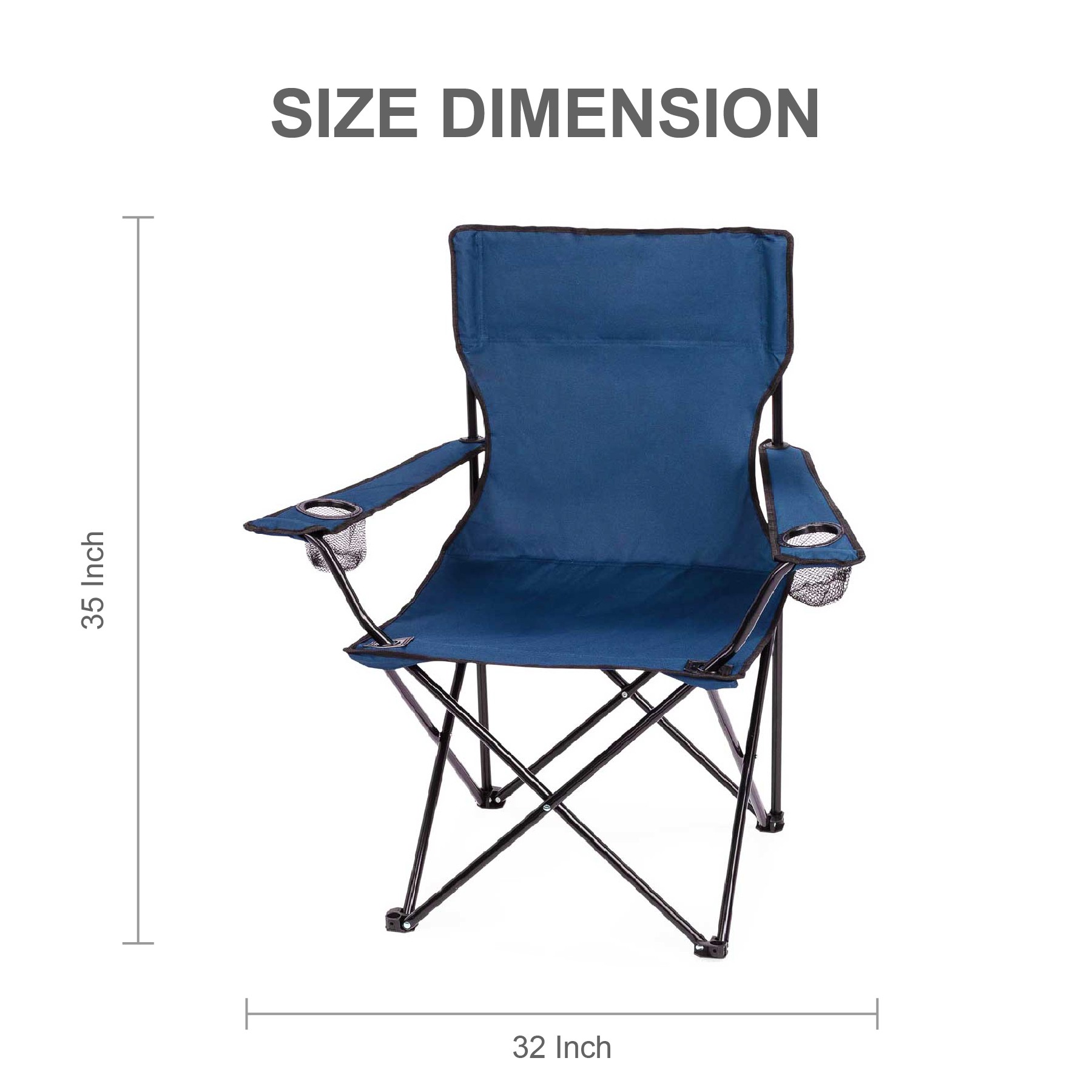 Portable Camping Beach Chair - Image 2