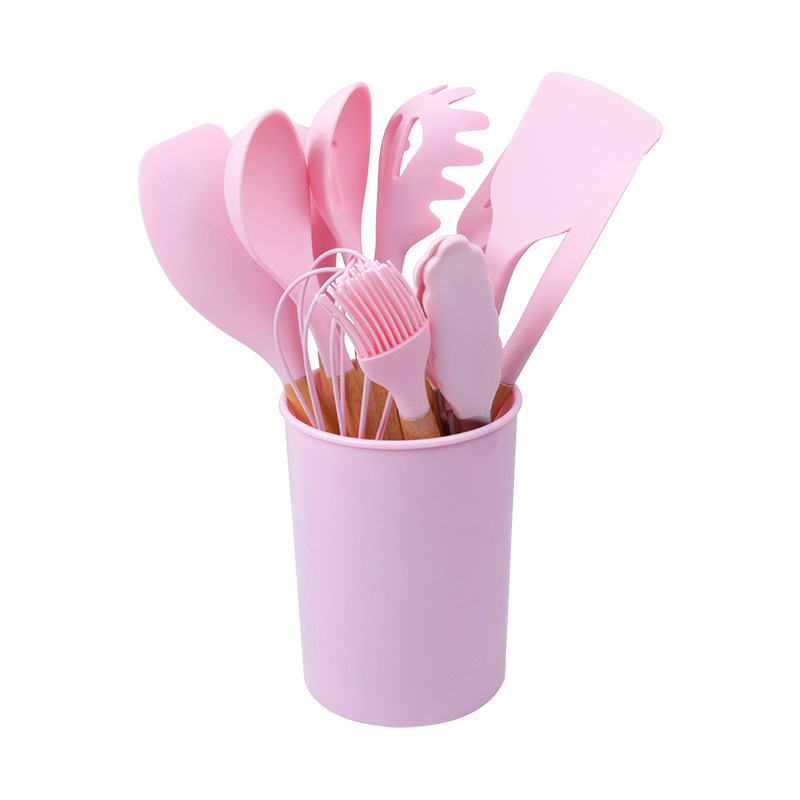 11 Pcs Silicone Cooking Utensils Kitchen Set - Image 3