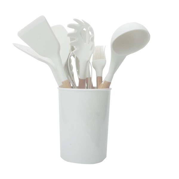 11 Pcs Silicone Cooking Utensils Kitchen Set - Image 6