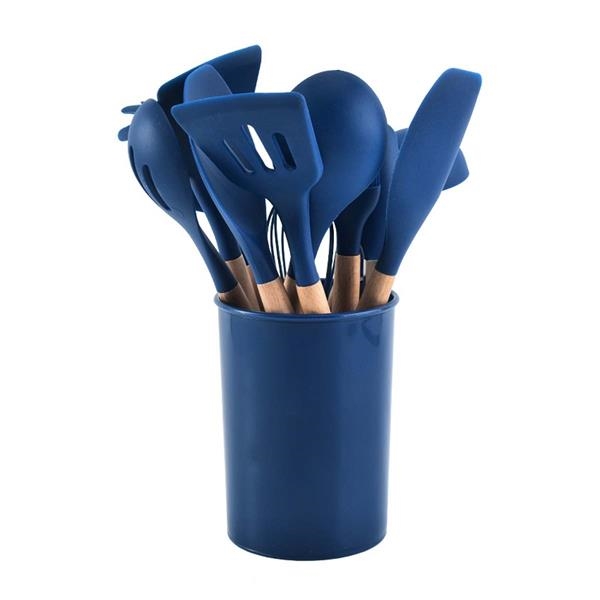 11 Pcs Silicone Cooking Utensils Kitchen Set - Image 10