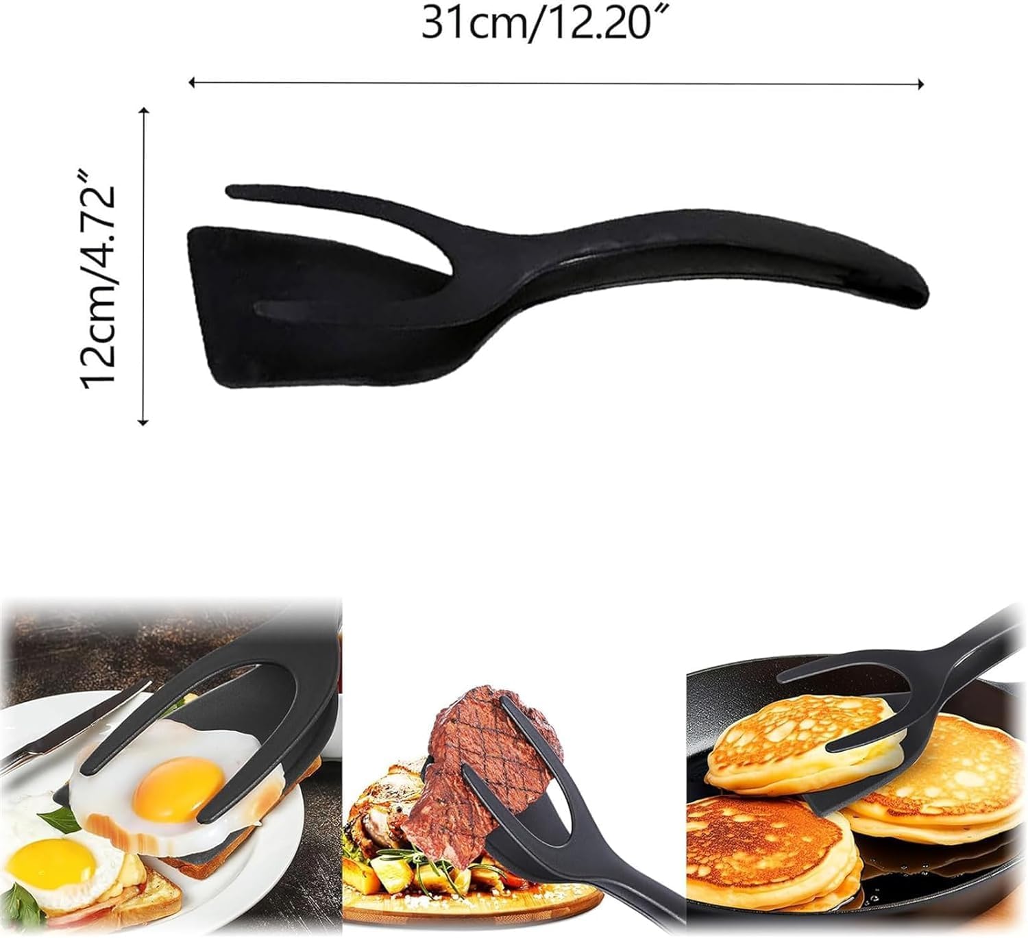 2 in 1 Grip and Flip Spatula - Image 2