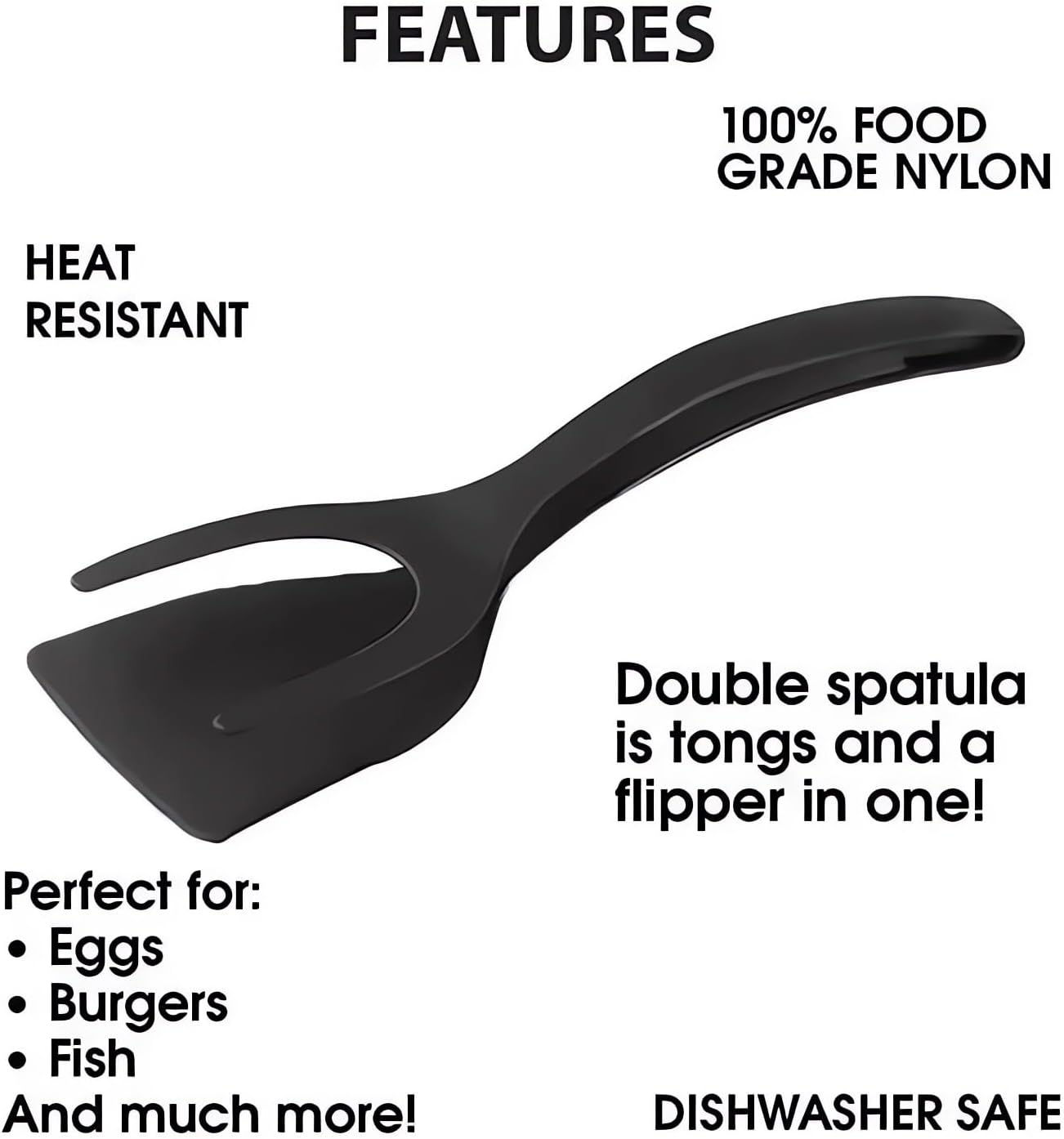 2 in 1 Grip and Flip Spatula - Image 3