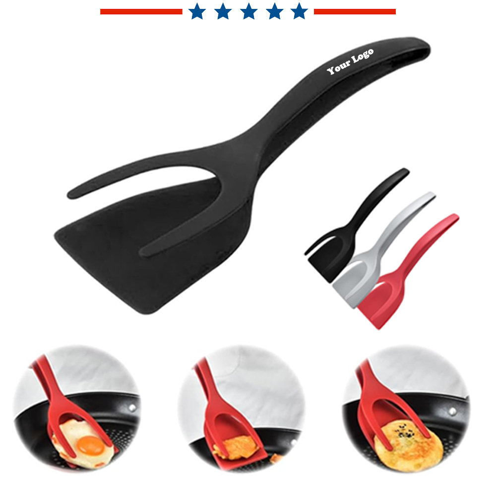 2 in 1 Grip and Flip Spatula