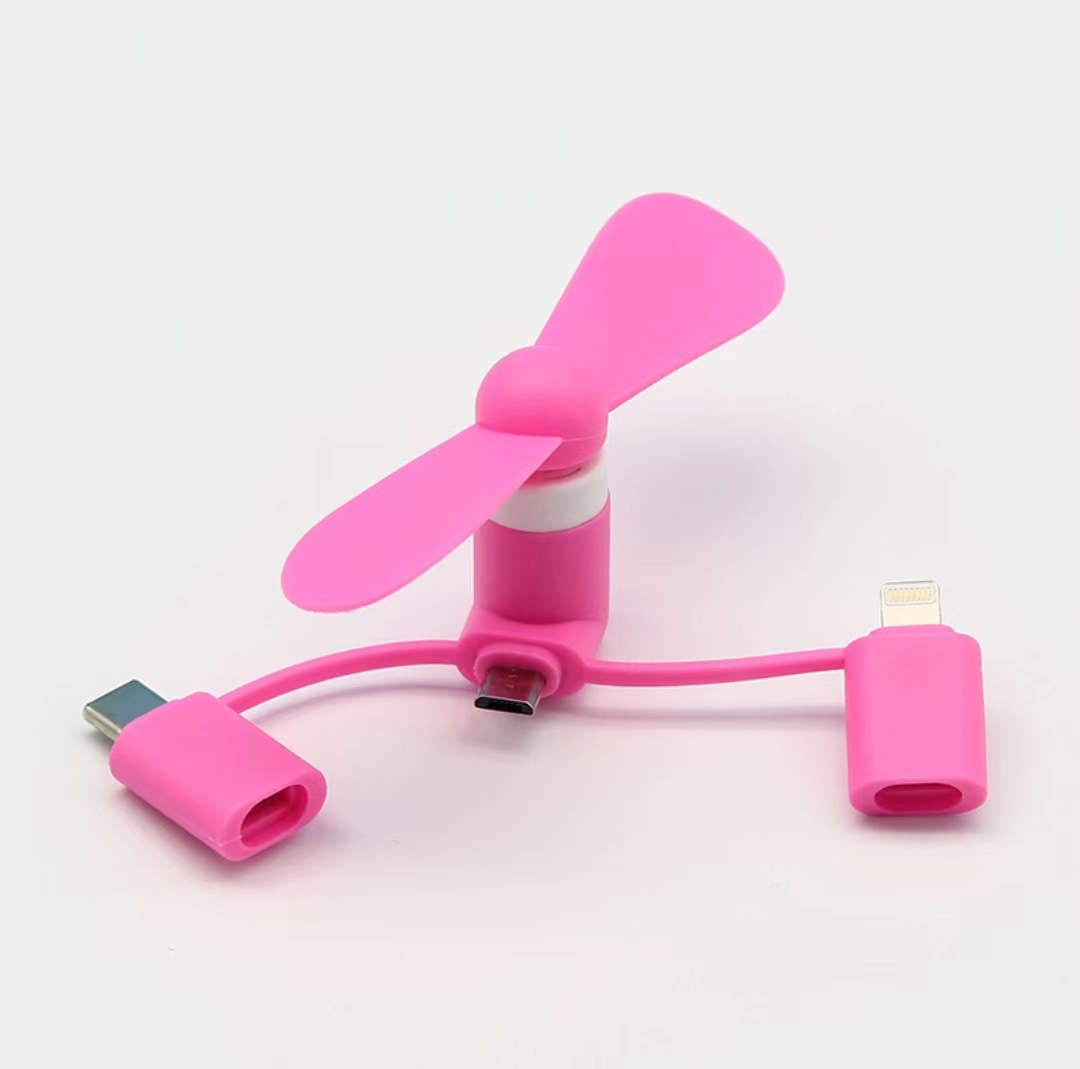 3 in 1 Mini Cellphone Fan - Image 9