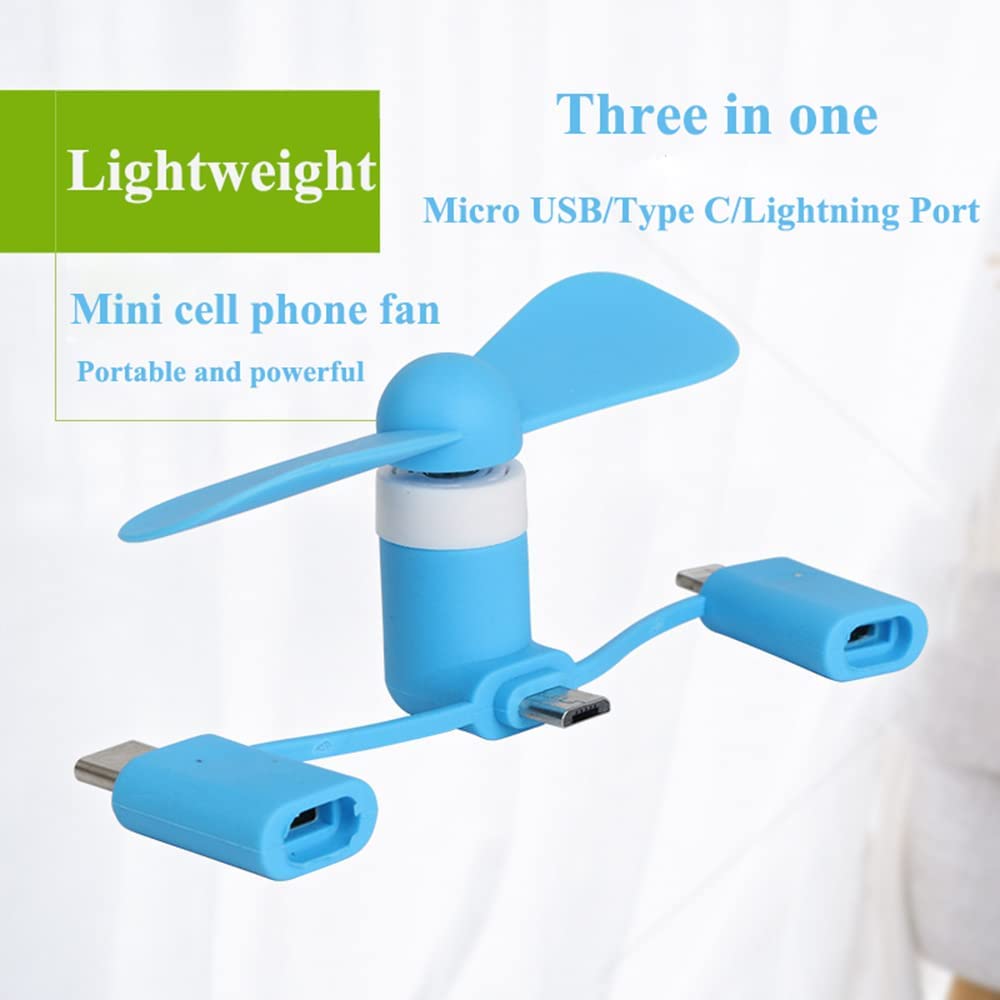 3 in 1 Mini Cellphone Fan - Image 4