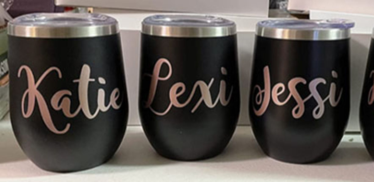12oz. Stainless Steel Wine Tumblers - Image 3