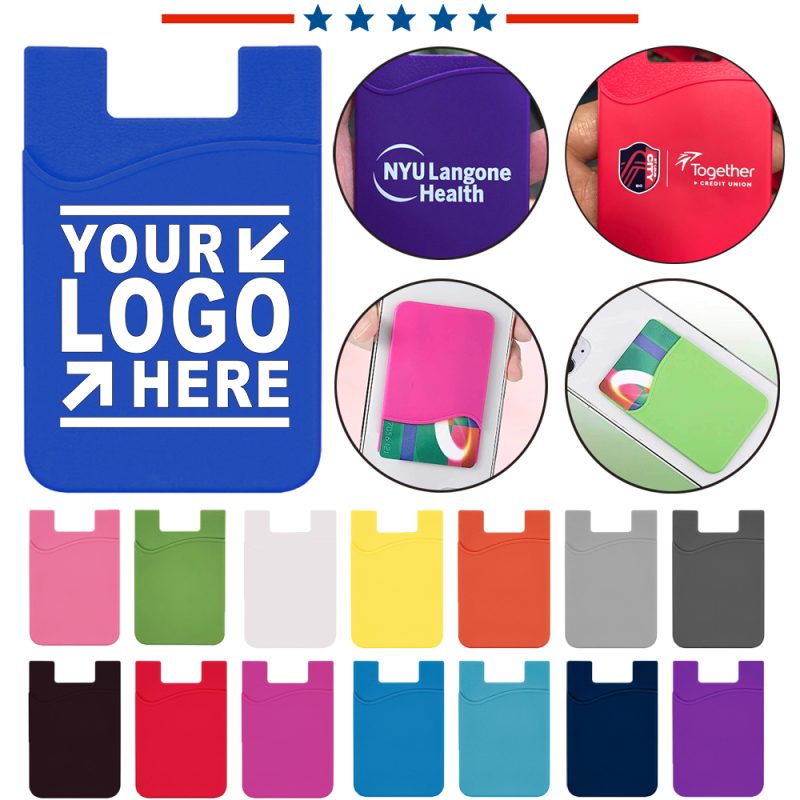 Silicone Stick on Card Holder