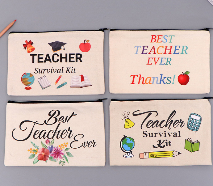 Canvas Pencil Bag - Image 3