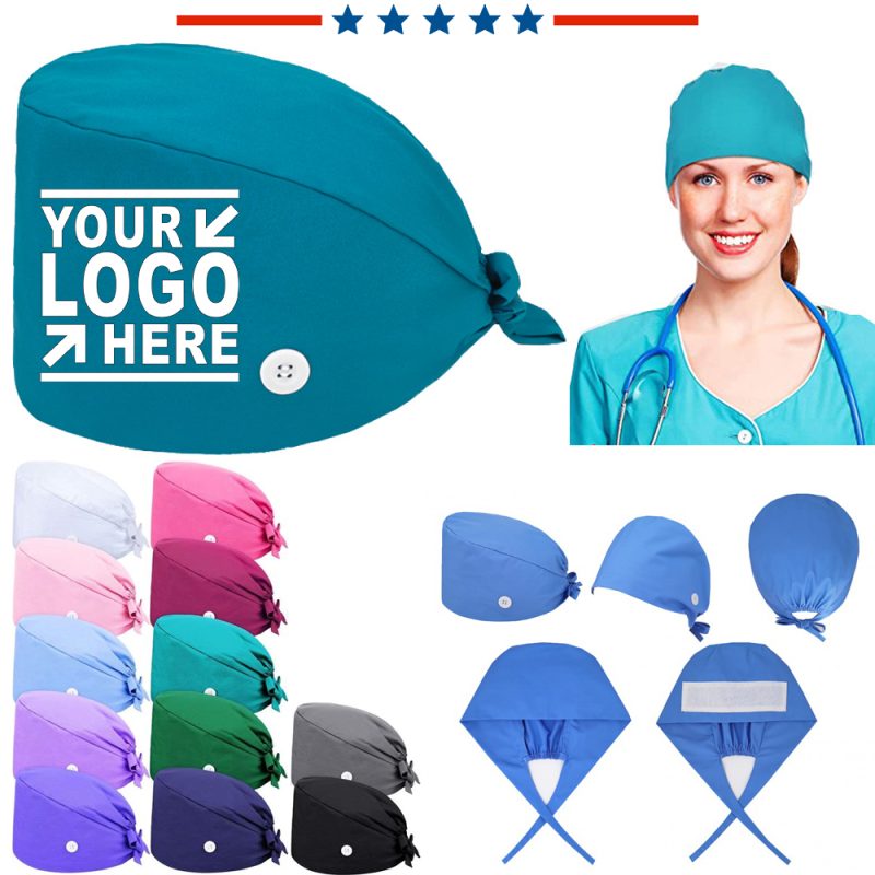 Adjustable Working Cap with Button