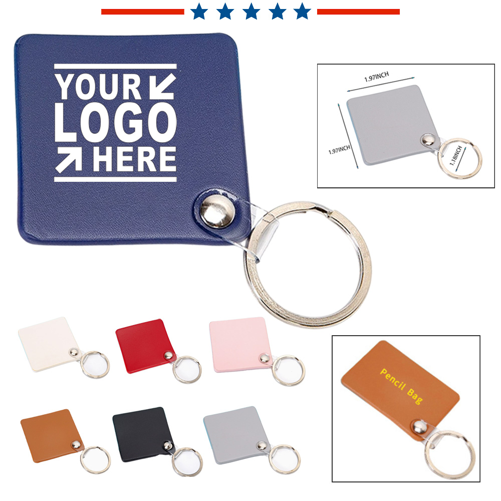 PU Leather Keychain