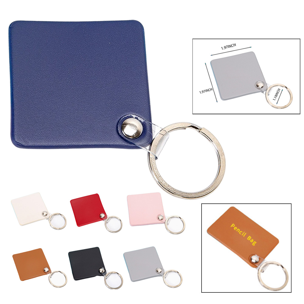 PU Leather Keychain - Image 2