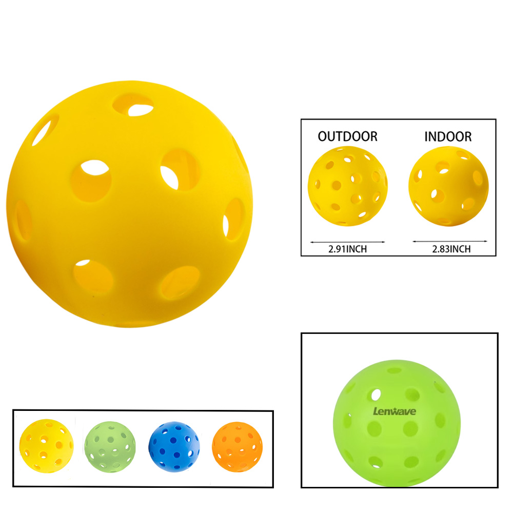 TPE Injection Molded Pickleball - Image 2