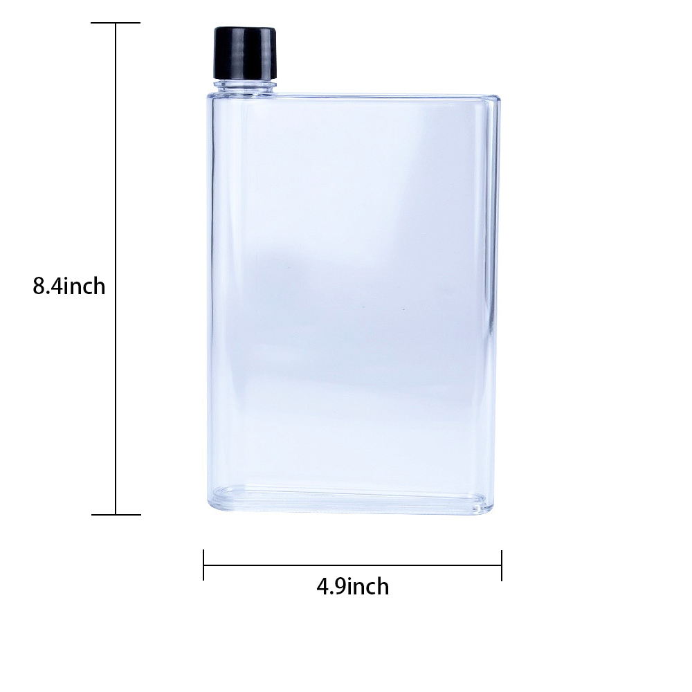 Flat Water Bottle 14oz - Image 3