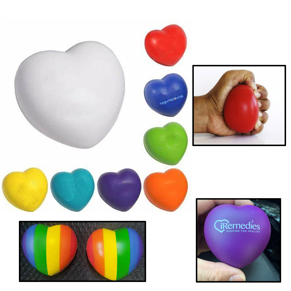 Heart-Shaped Stress Ball Toy - Image 2