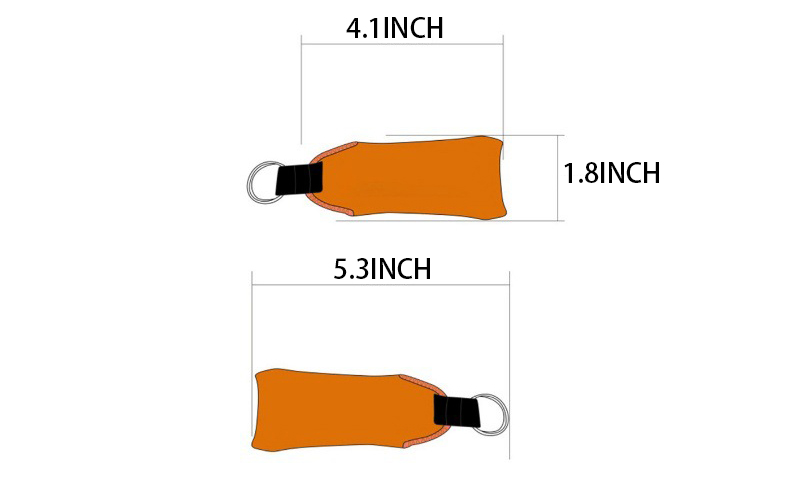 Floating Neoprene Keychain - Image 3