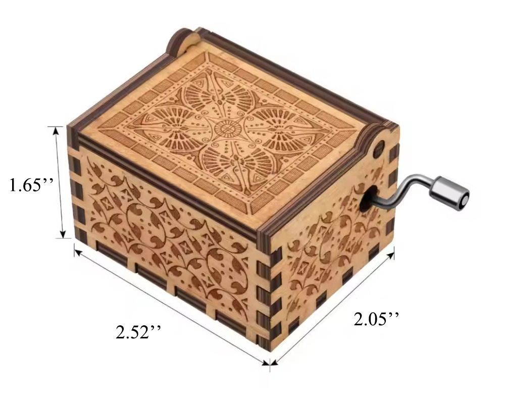 Wooden Mini Music Box - Image 3
