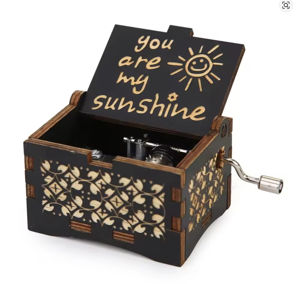 Wooden Mini Music Box - Image 4