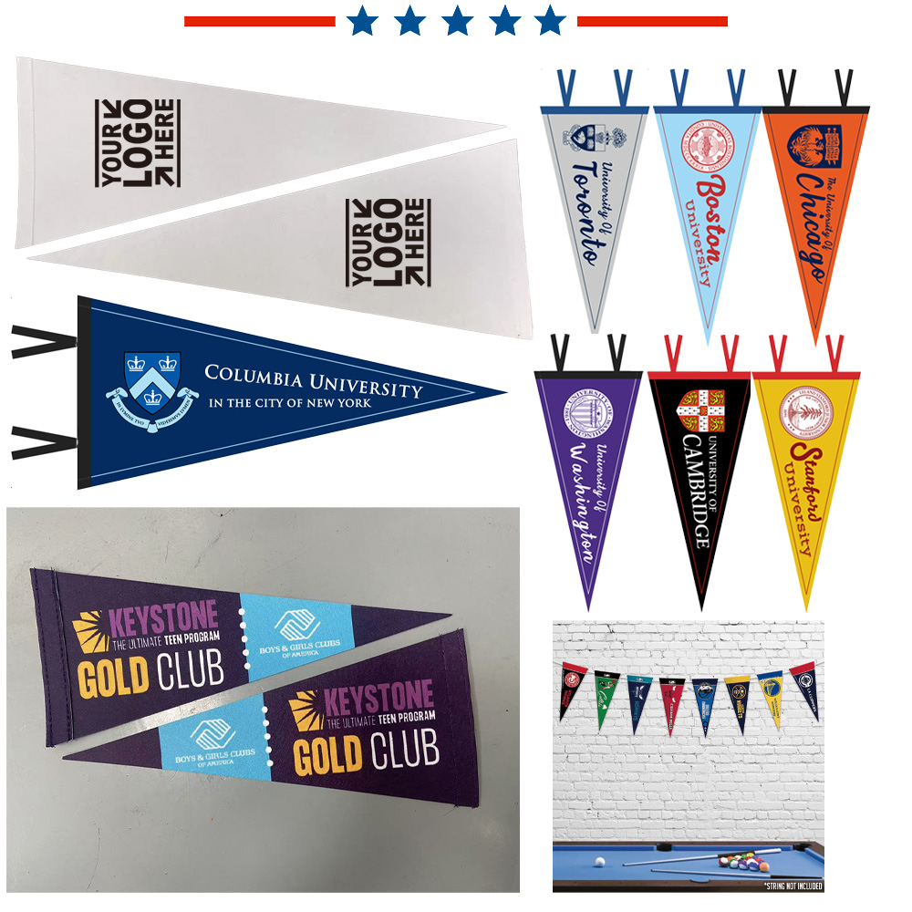 Custom Felt Pennants Flag