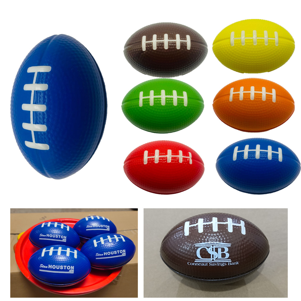 Custom Small Stress Football Ball - Image 2