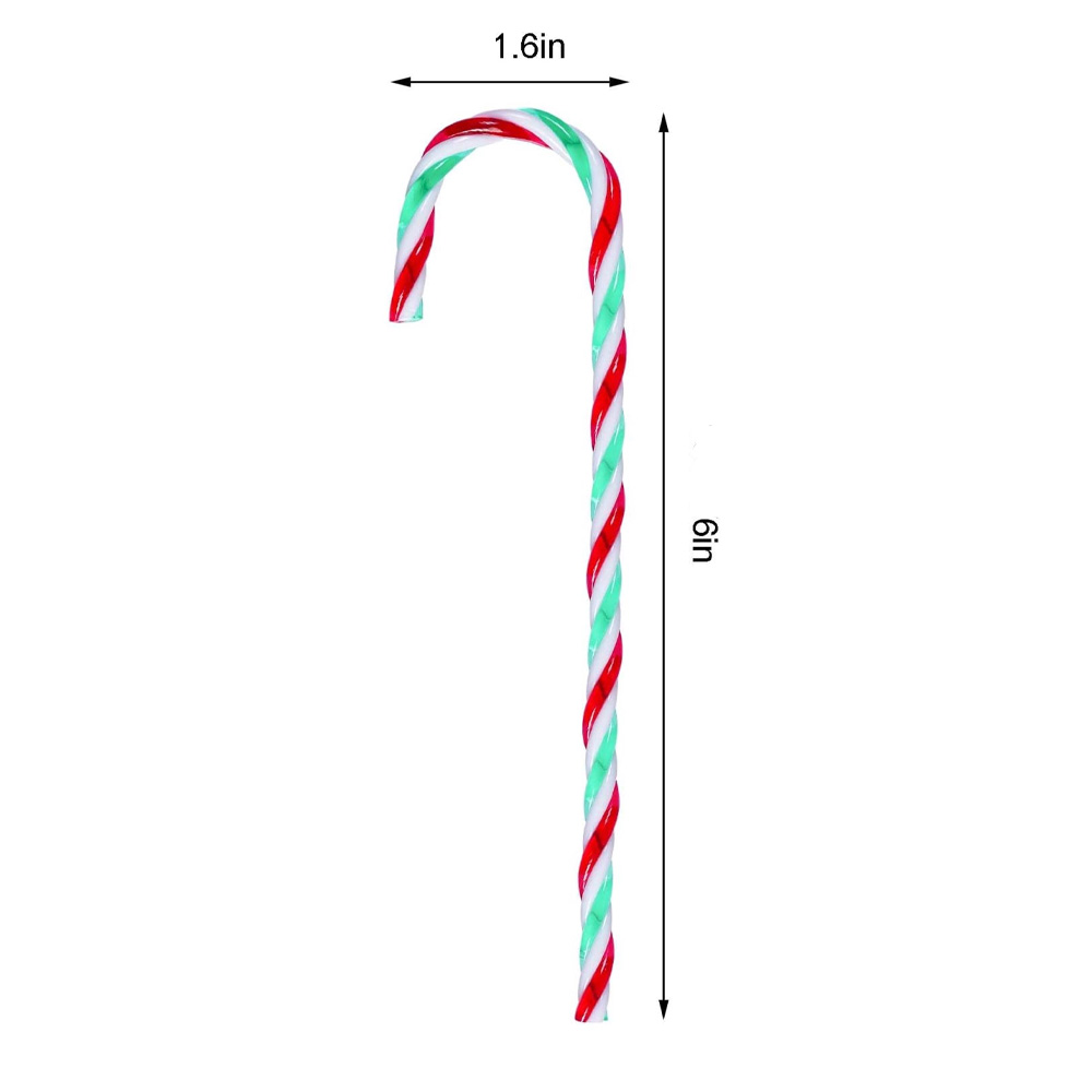 Christmas Plastic Candy Cane - Image 4