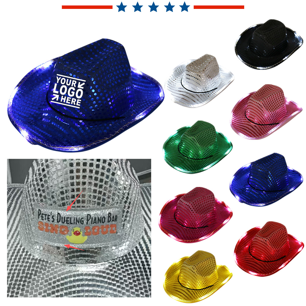Light Up Cowboy Hat