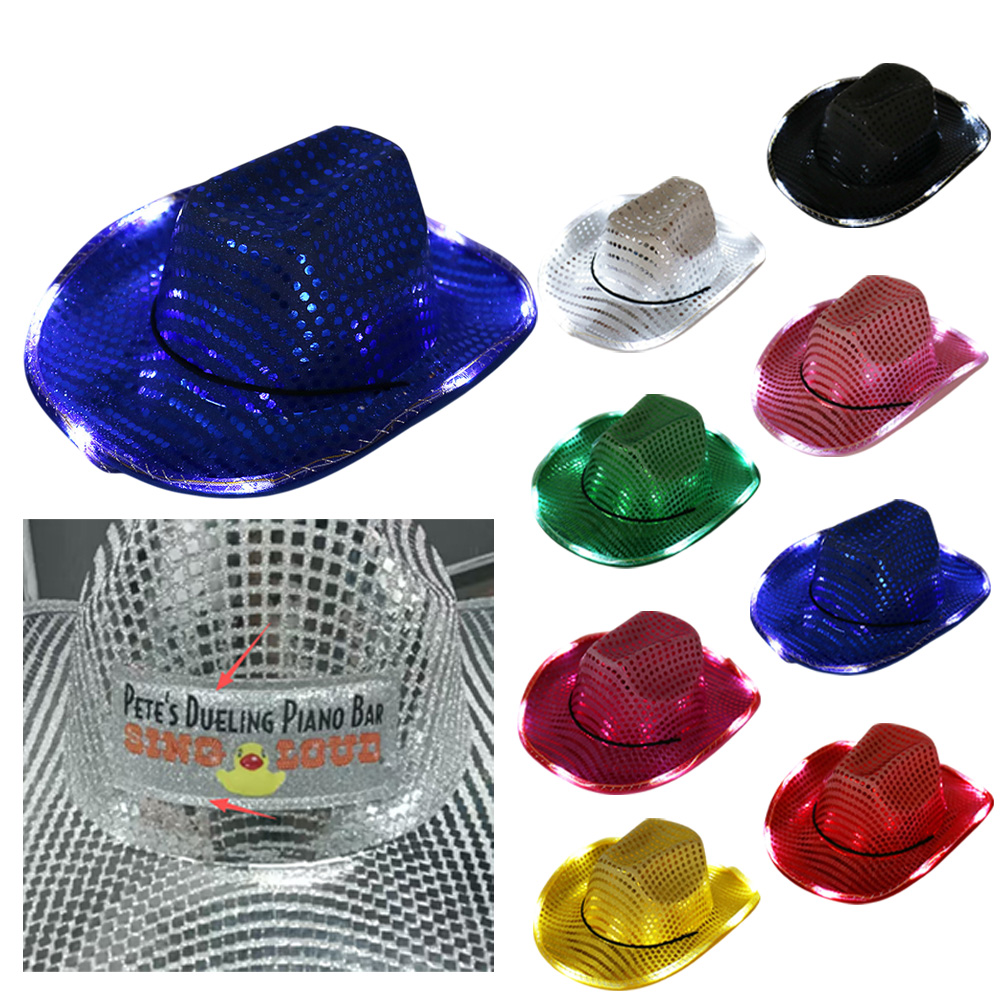 Light Up Cowboy Hat - Image 2