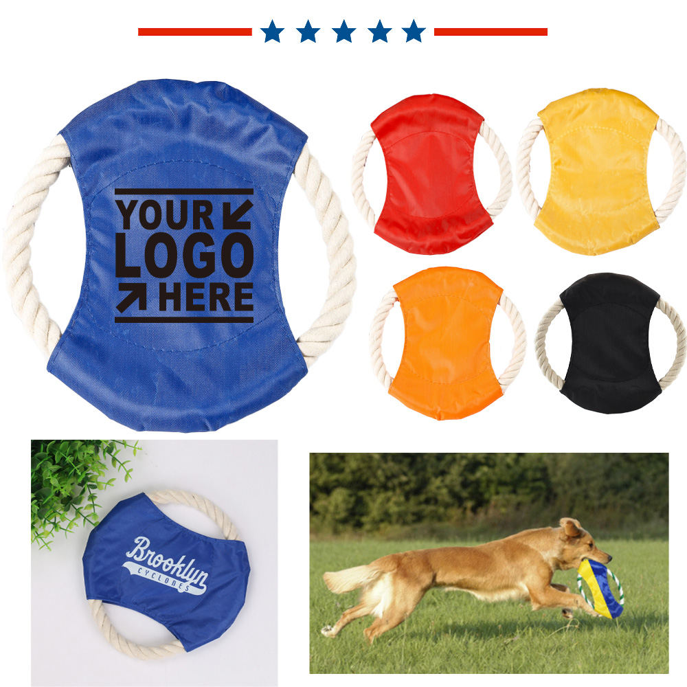 Cotton Pet Rope Disc Toy Flying Disk