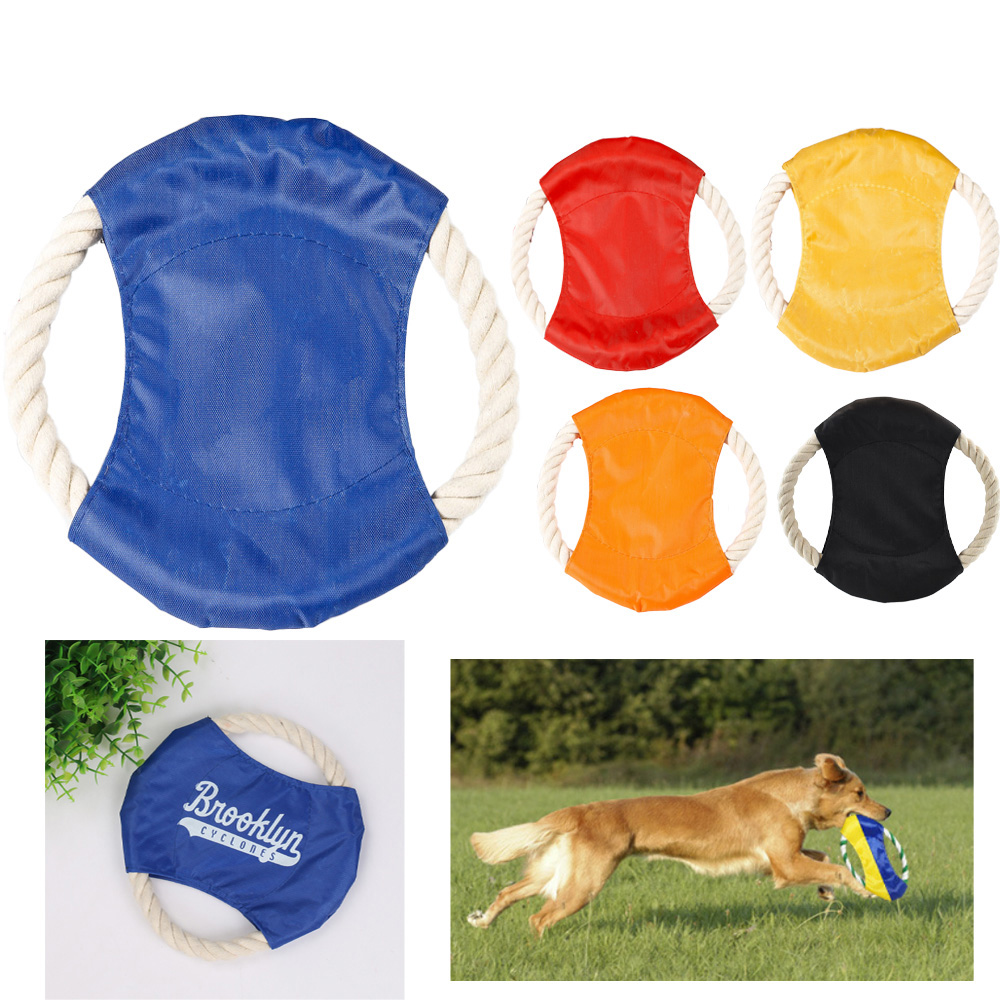 Cotton Pet Rope Disc Toy Flying Disk - Image 2
