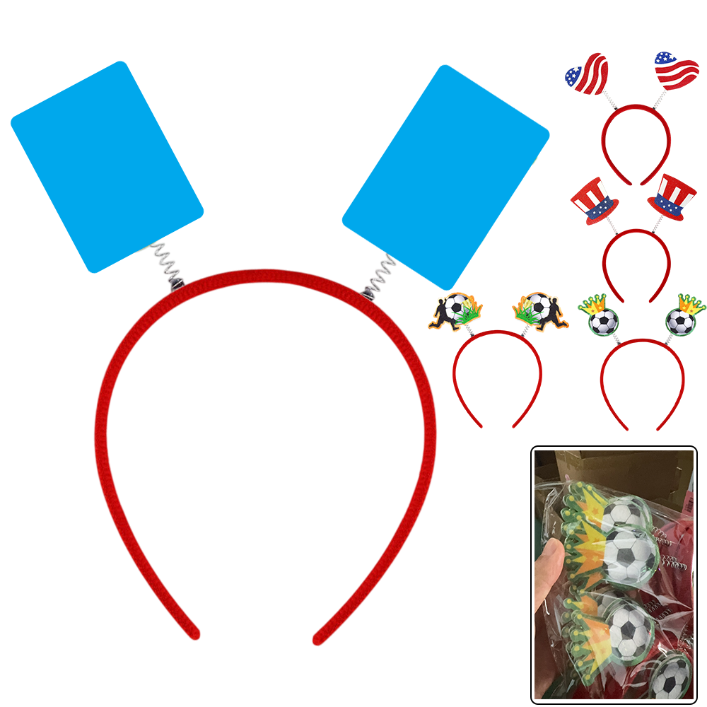 Custom Design Full Color Holiday Bopper Headband - Image 2