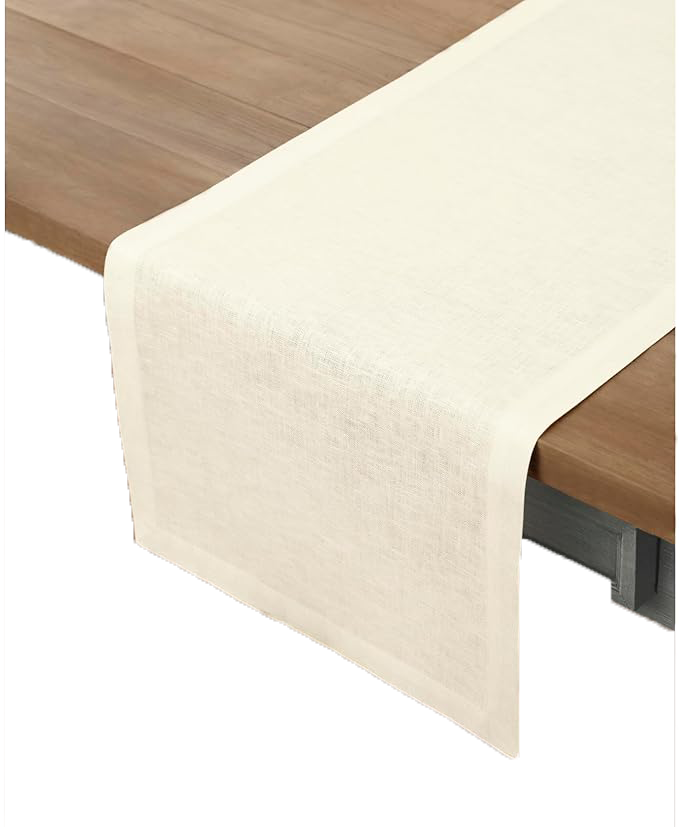 71x13 Inch Burlap Table Runner - Image 4