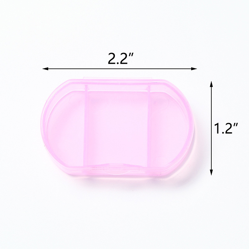 Mini 3-Section Travel Pill Case - Image 11