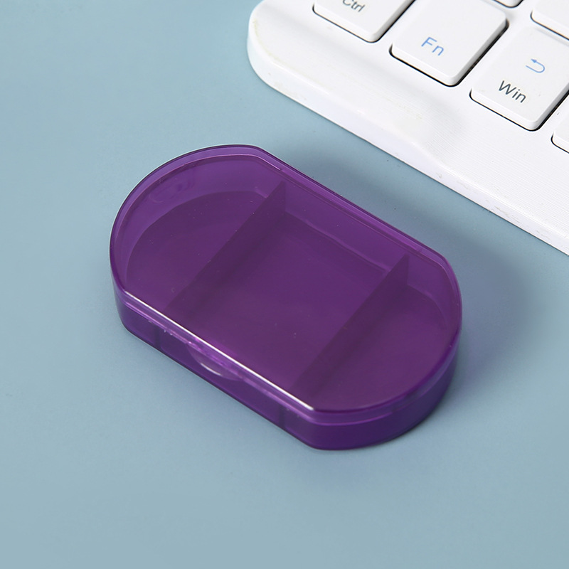 Mini 3-Section Travel Pill Case - Image 3