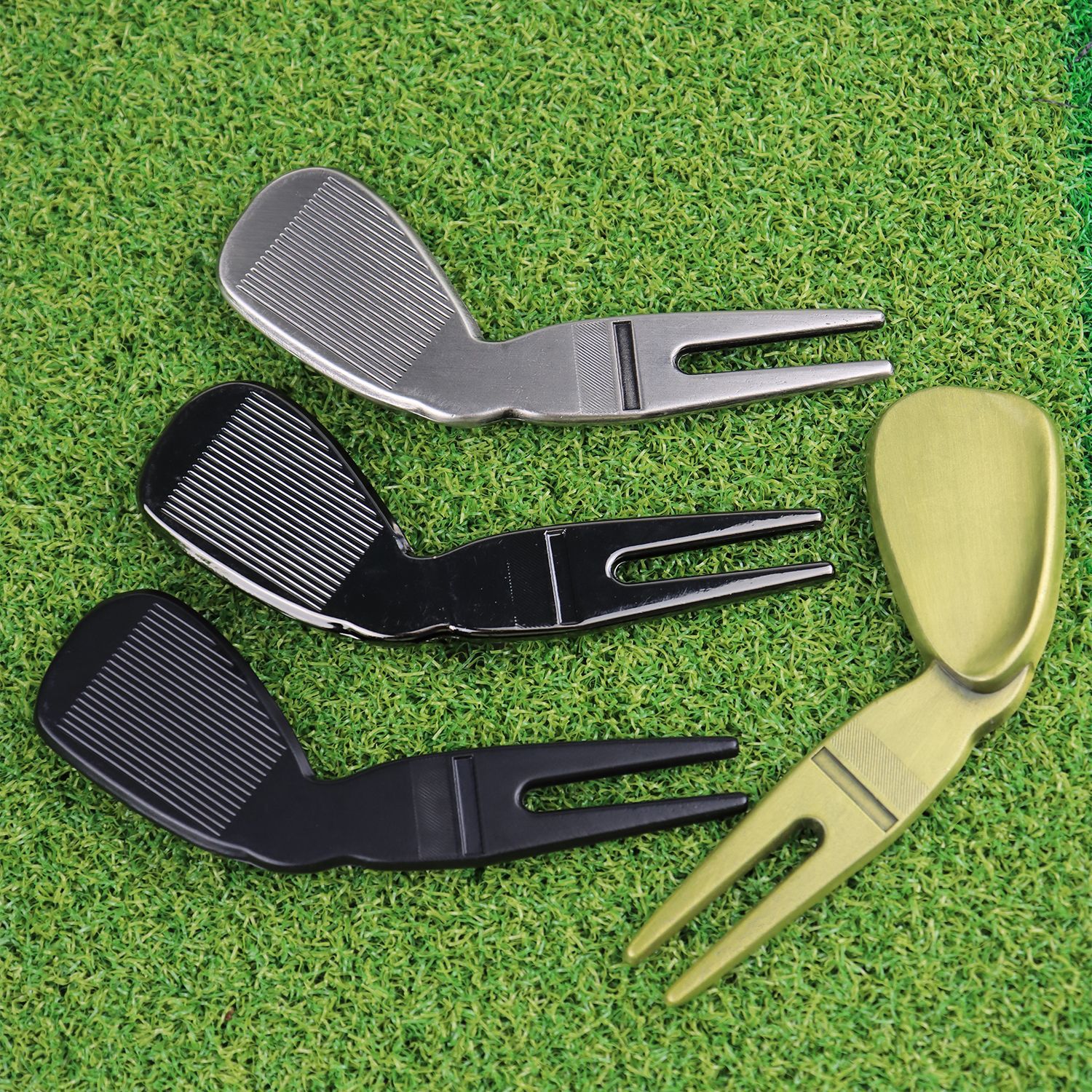 Golf-shaped golf divot tool - Image 5