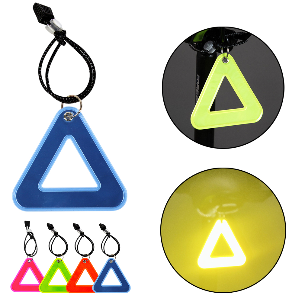 Small Hanging Reflective Triangle Sign - Image 2