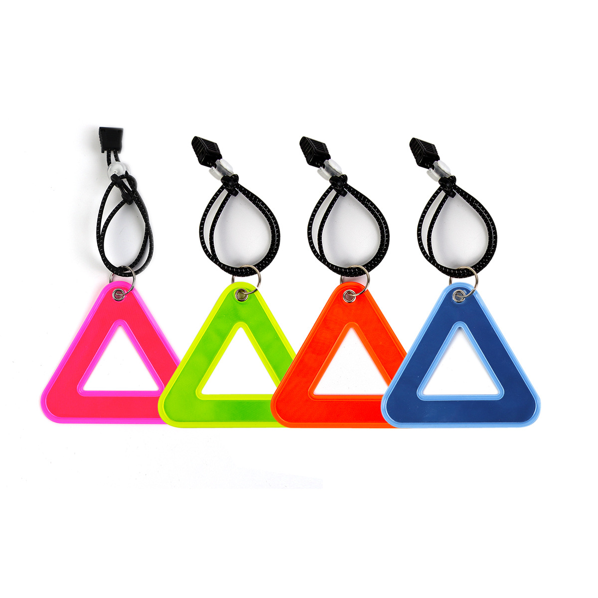 Small Hanging Reflective Triangle Sign - Image 4