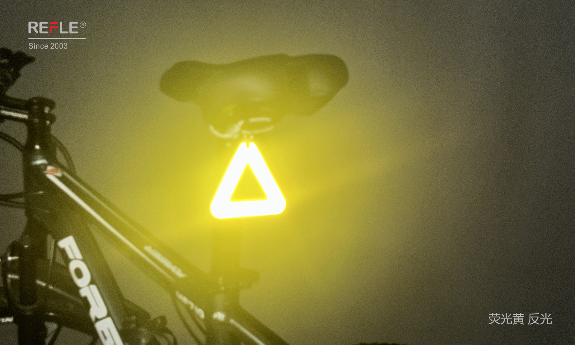 Small Hanging Reflective Triangle Sign - Image 7