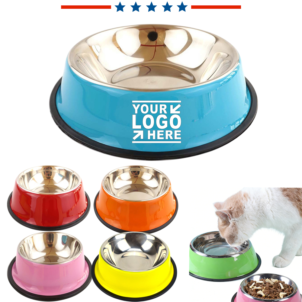 Non-slip Stainless Steel Pet Bowl