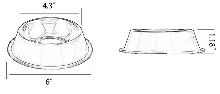 Non-slip Stainless Steel Pet Bowl - Image 3